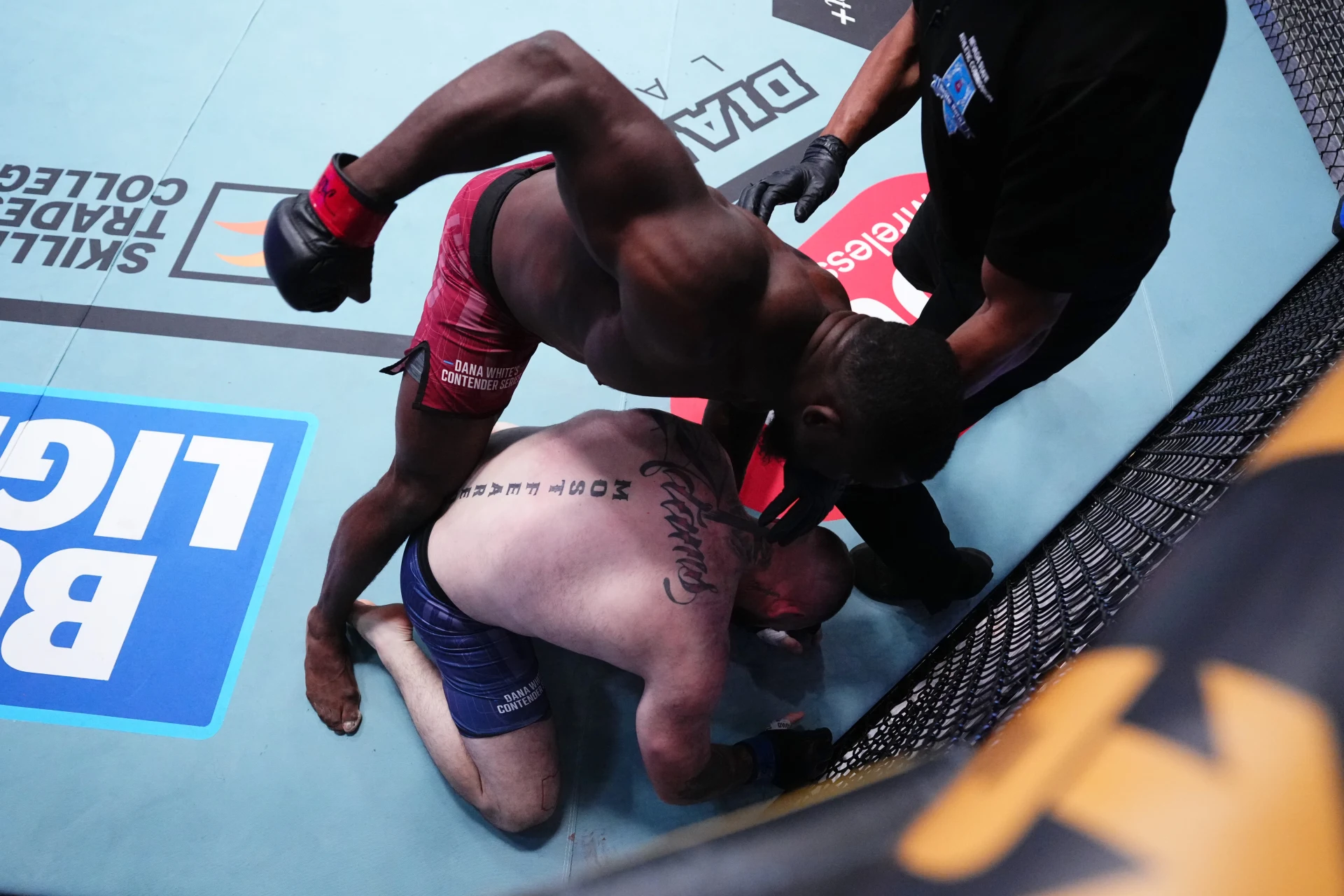 アンソニー・ウィントがアダムスを34秒TKO、元NFL選手がUFC契約獲得【DWCSシーズン10・第1週】