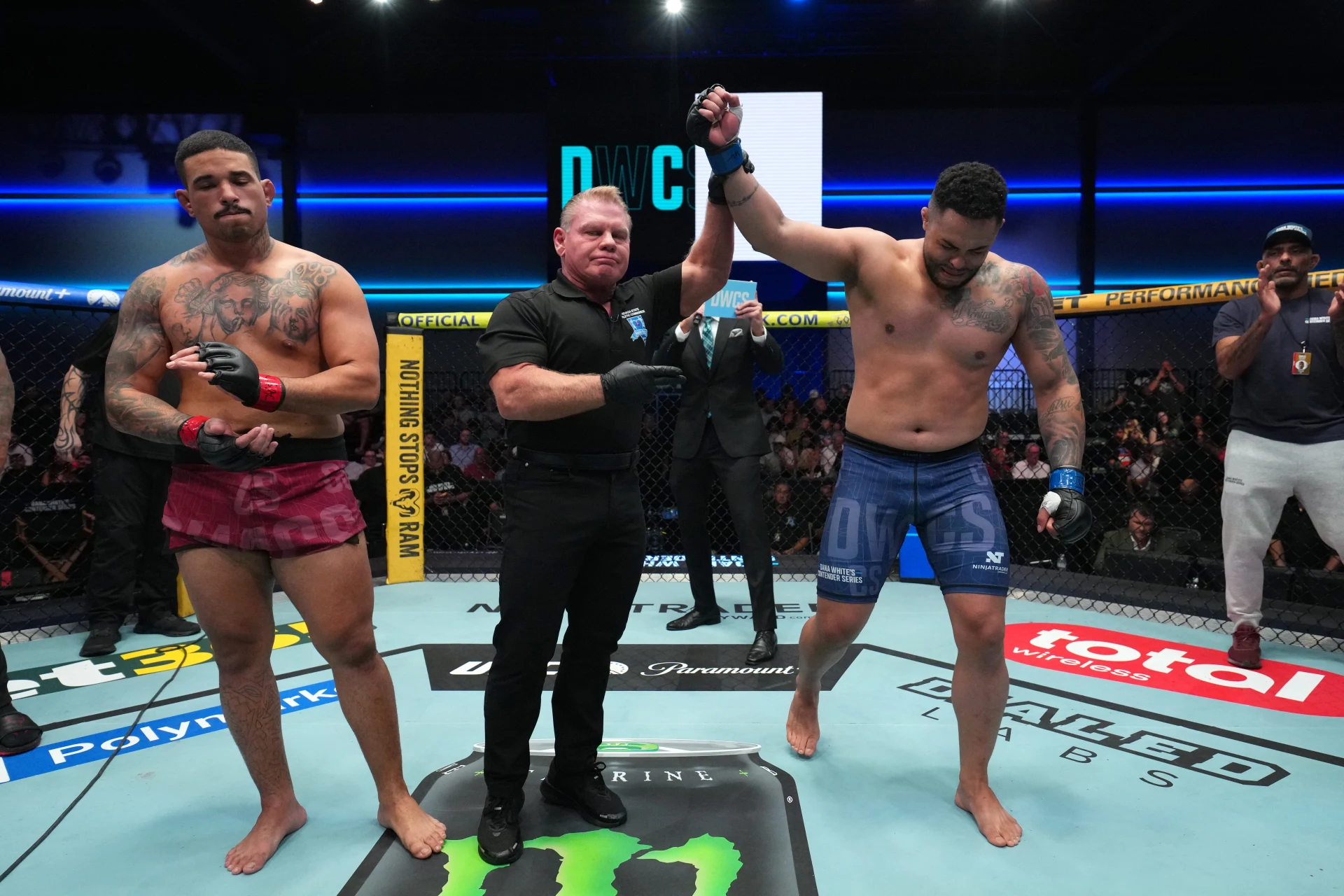 ギリェルメ・ウリエルがピアゾンに1R50秒一本勝ち 立ちギロチンでUFC契約獲得【DWCS Week 3】