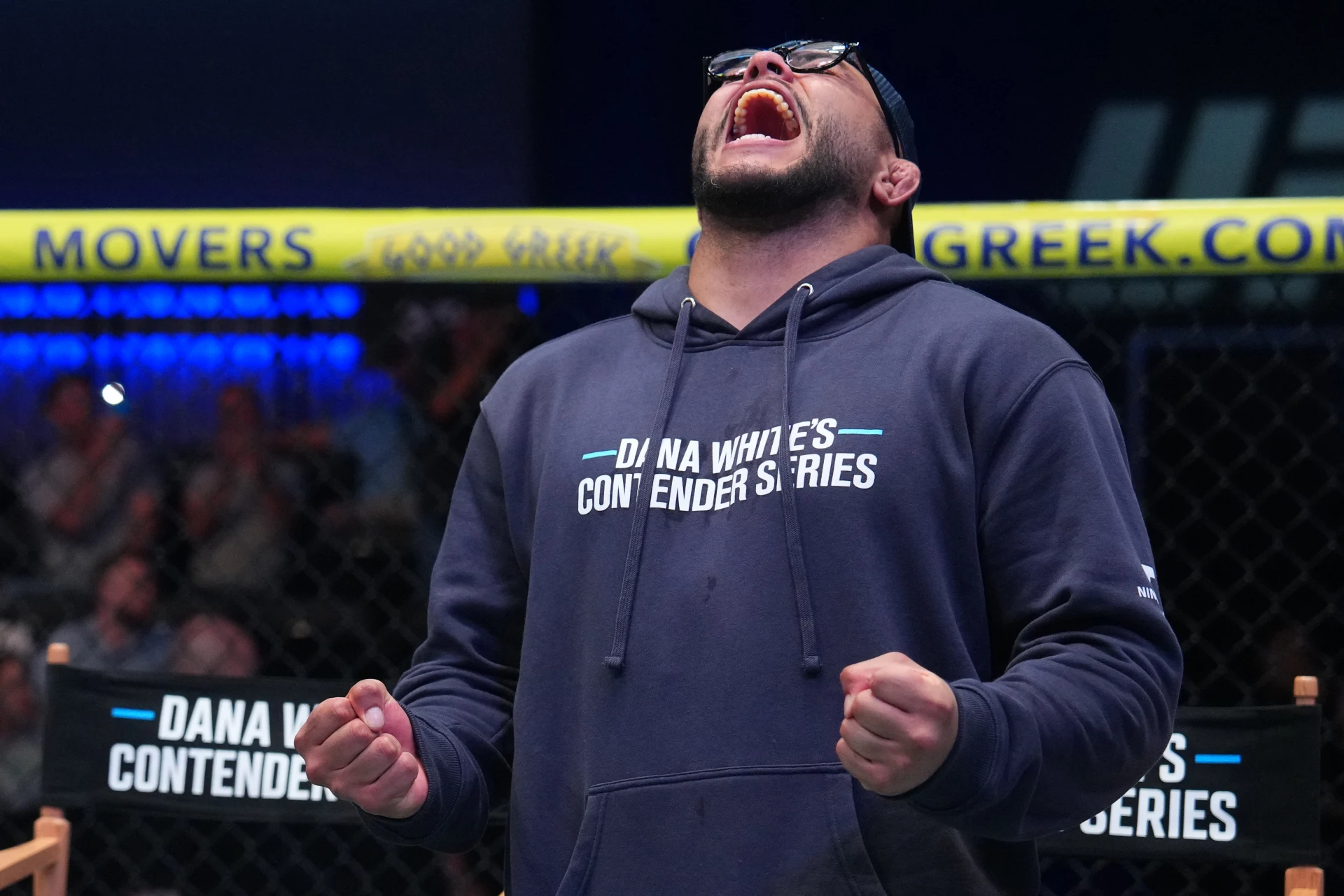 DWCS Week 3のヘビー級で組み合うギリェルメ・ウリエルとマリオ・ピアゾン