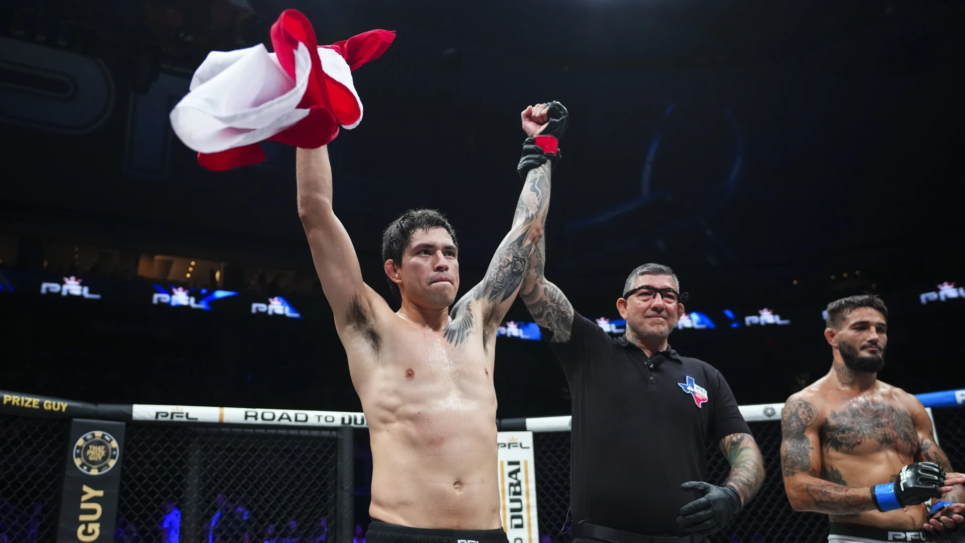 ヘスス・ピネドがジョセフ・ルケを1R TKO 終了10秒前に連打で仕留める【PFL Austin】