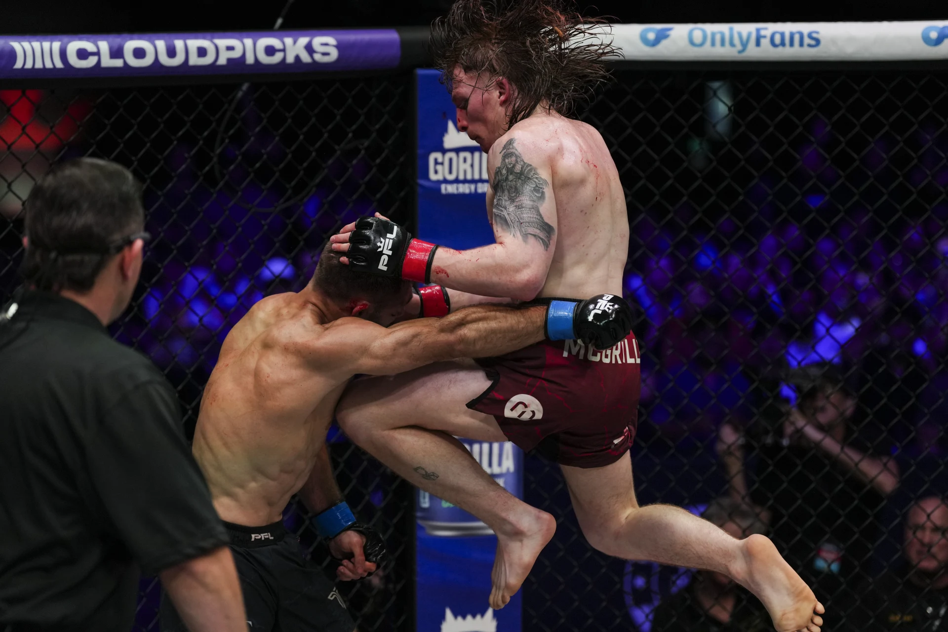 PFL Charlotteのバンタム級で対戦するルイス・マクグリレンとブランドン・ルイス